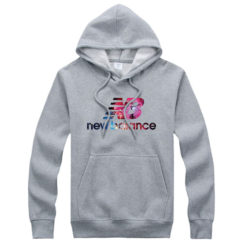 SUDADERA NEW BALANCE - GRIS/GALAXY